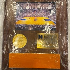 LEGENDARY FLOORBOARD CAMERON INDOOR STADIUM HOME TO DUKE MENS BASKETBALL TEAM